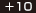 ＋10