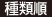 種類順