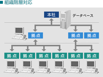 組織階層対応