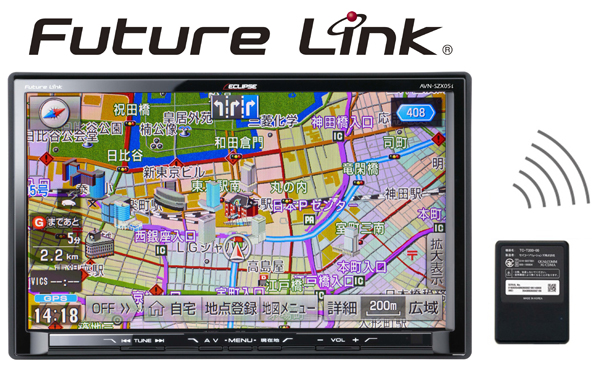 ECLIPSE イクリプス AVN-G05メモリーナビ　地図データ2015年