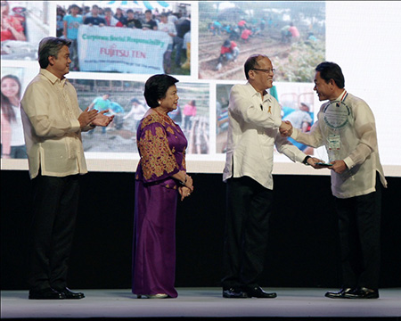 FUJITSU TEN CORPORATION OF THE PHILIPPINES received 